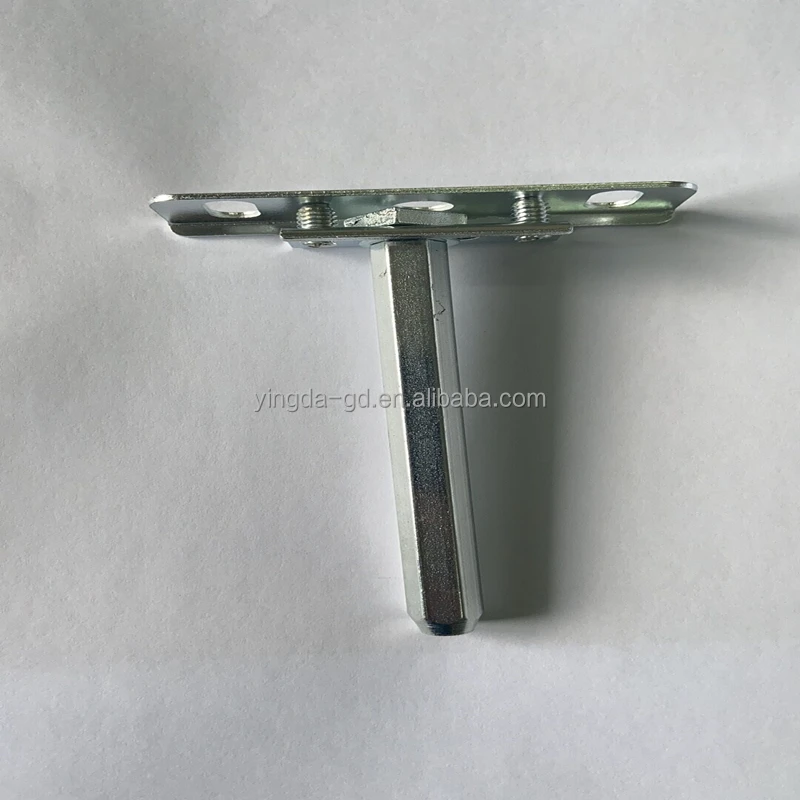 Top Sale T-shaped Wooden Plate Iron Invisible Plate Support