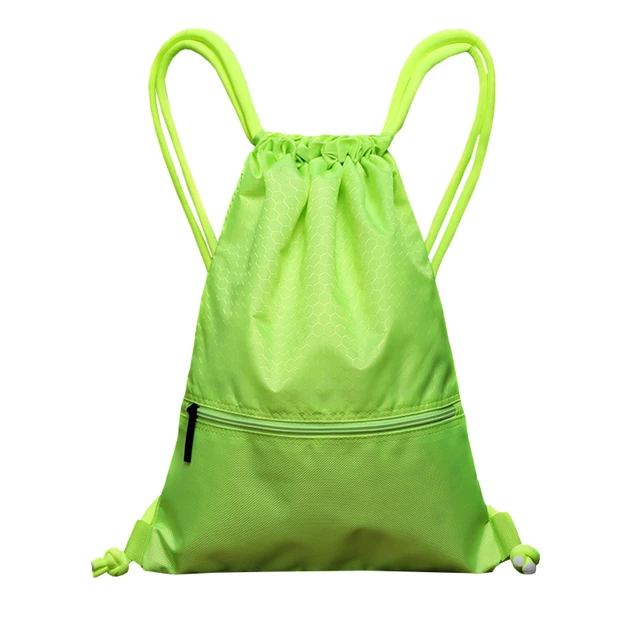 
Custom Waterproof School Boys Kids Players Training Sports Soccer Large Capacity Mesh Net Soccer Football Bag 