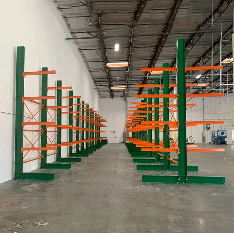 Настраиваемая сверхпрочная консольная стойка для хранения ПВХ труб