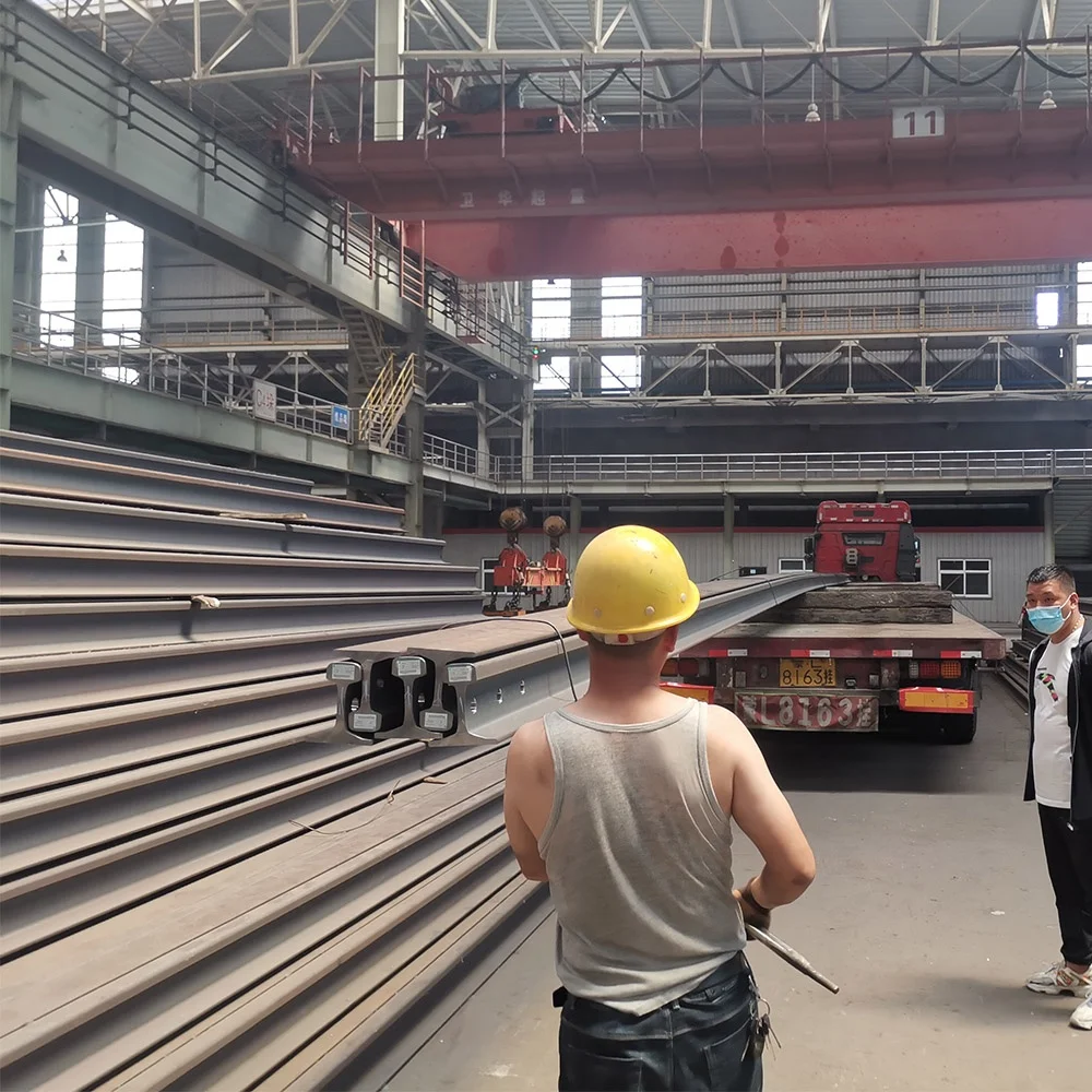 Railroad CE Standard Track Steel Rails Light Heavy Crane Railway Heavy Heat Treated Stainless Rail Factory Price