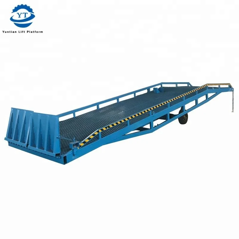  CE Approved Warehouse Electric Adjustable Truck Mobile Hydraulic Loading Dock