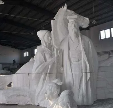 Chinese factory high quality pvc foam board machine 4 axis cnc foam statue making machine