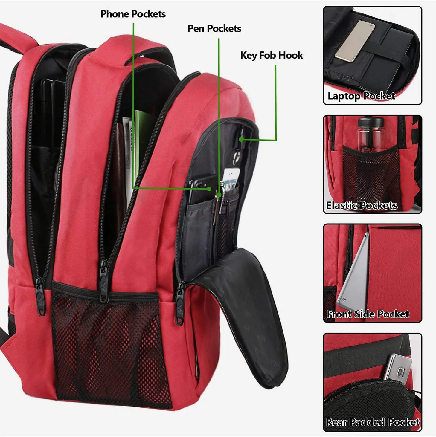 Top wholesale unisex women men travel laptop backpack with USB charging port factory cheap price custom anti theft 17 backpack