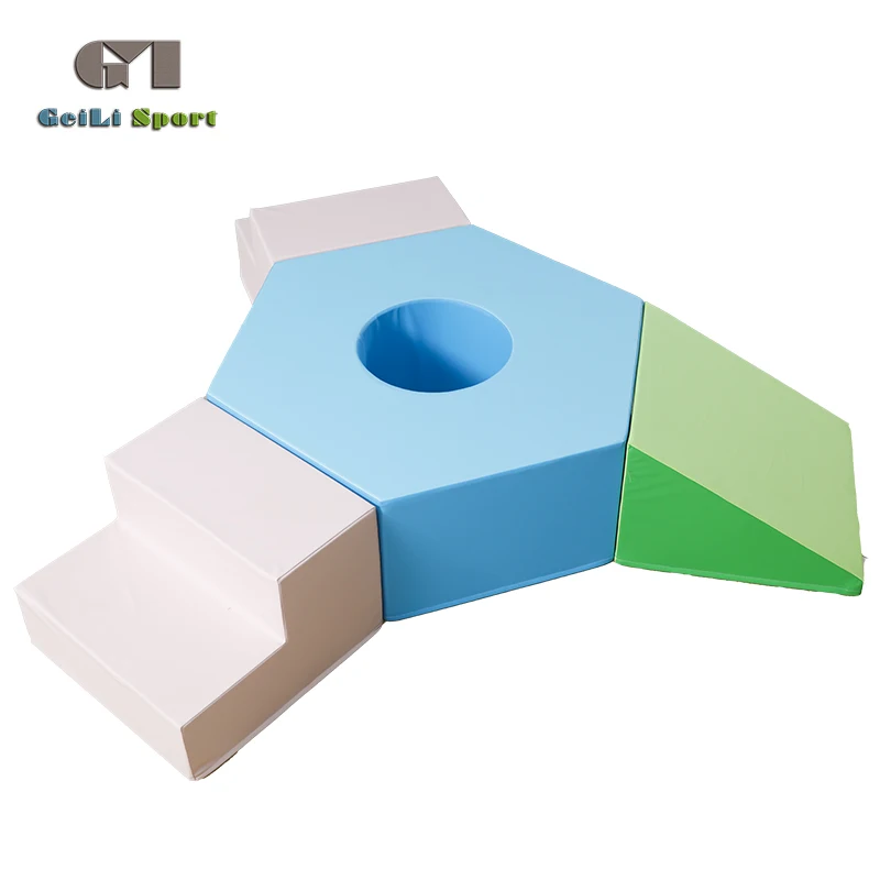 Toddler Climbing Toys Indoor Soft Play Equipment Foam Climbing Blocks Toddler Play Gym Climb and Crawl Play Set