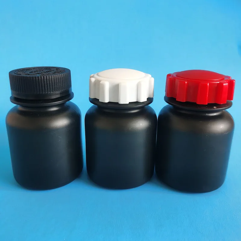 Plastic Pill Bottles 300ml HDPE/PET Pharmaceutical Capsule Pill Bottle Medicine Vitamin Supplement Bottle Container