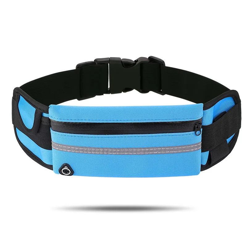 Running Belt Waist Pack,Ultra Light Bounce Free Waist Pouch Fitness Workout Sport Women Men,Adjustable Waistband All Kinds Phone