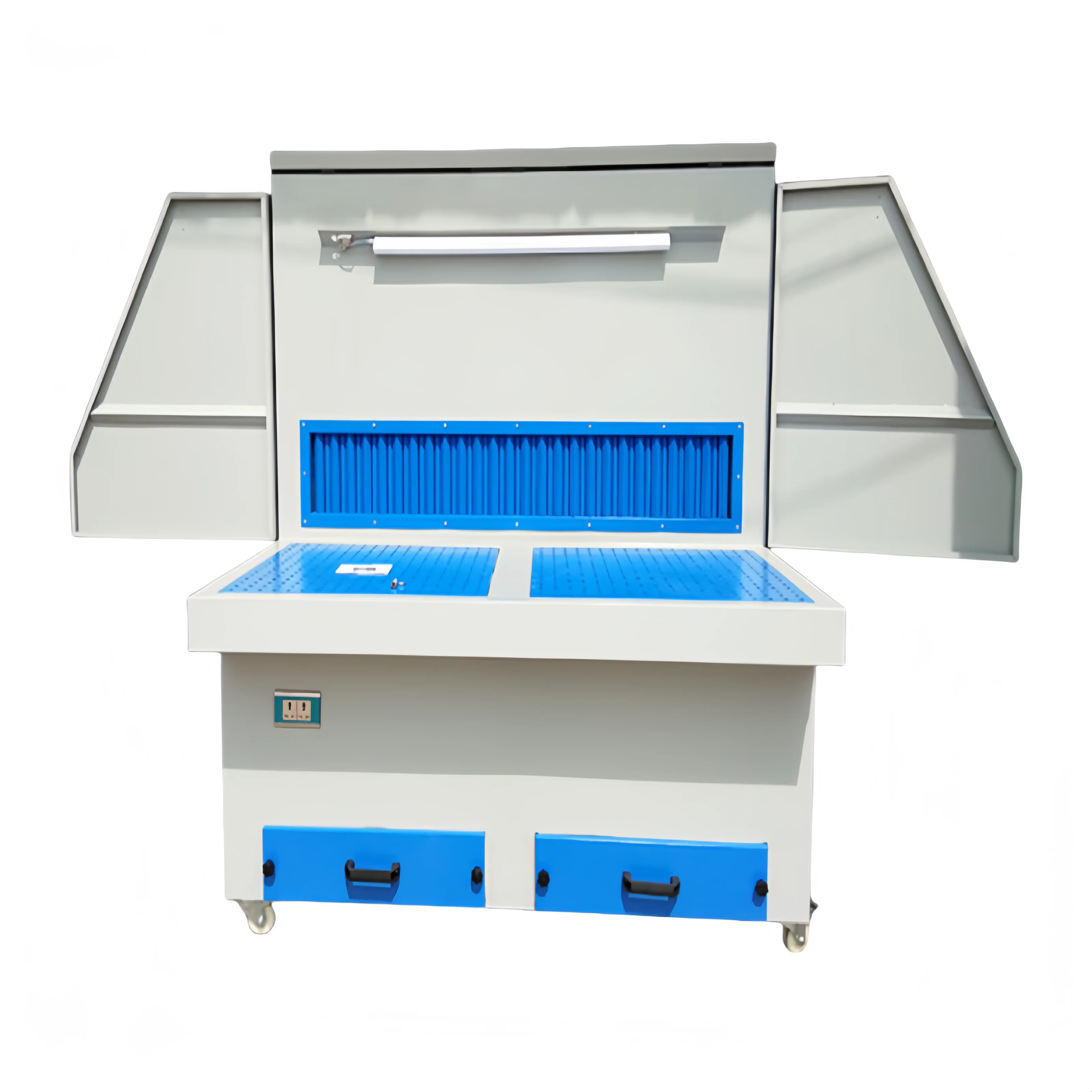 New Efficient Grinding and Polishing Dust Collector with Movable Downdraft Table