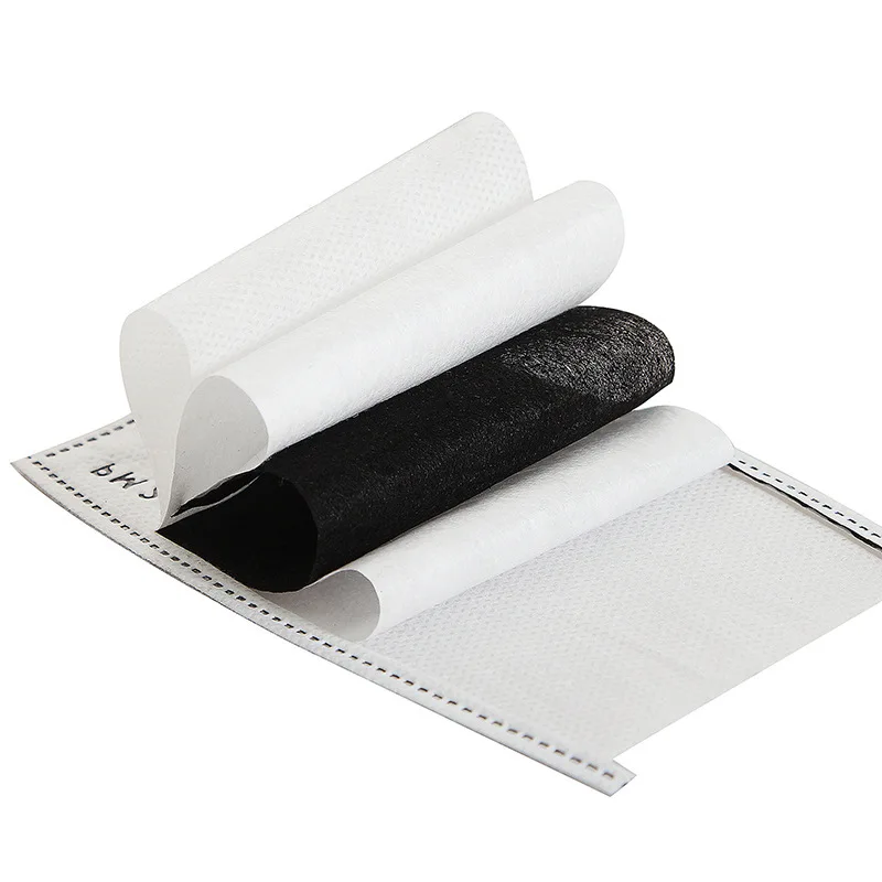 5-Layer Anti-dust Cotton Active Carbon Face Mouth Filters Cheap Price Replaceable Anti Dust PM2.5 Filter Non-wovern Filter Pad