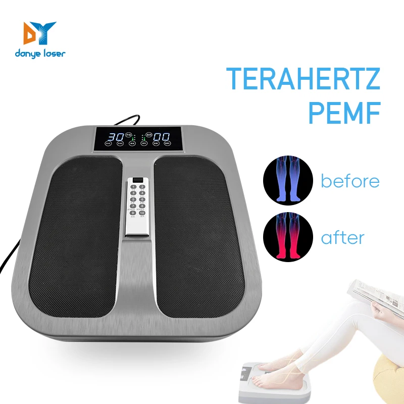 terahertz mega energy meter p90  Thz Tera Therapy Machine foot massager with terahertz pemf heat