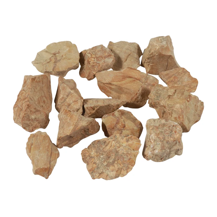 High Quality Home Decor Natural  yellow color Gravel Pebble Stone