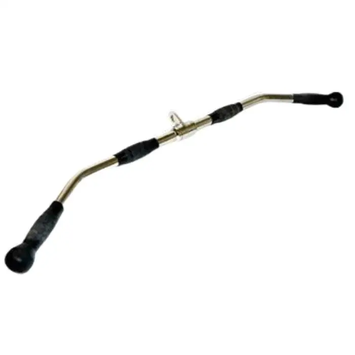 Lat Bar Cable Machine Attachment Up Pulldown T Shape Bar for Gym Strength Workout Wholesale Curl Pulldown Bar