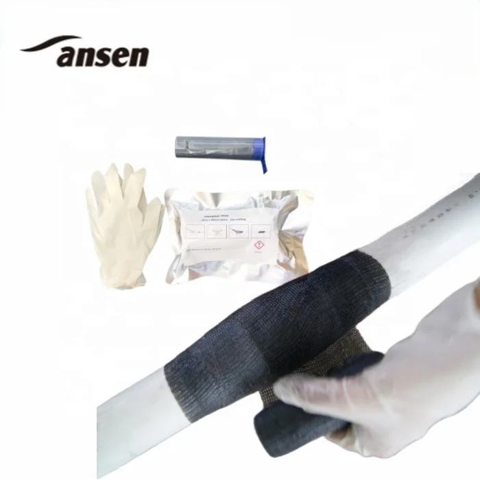 Composite Repair Fiberglass Wrap Epoxy Putty Pipe Repair Kit to Repair Different Diameter Pipes