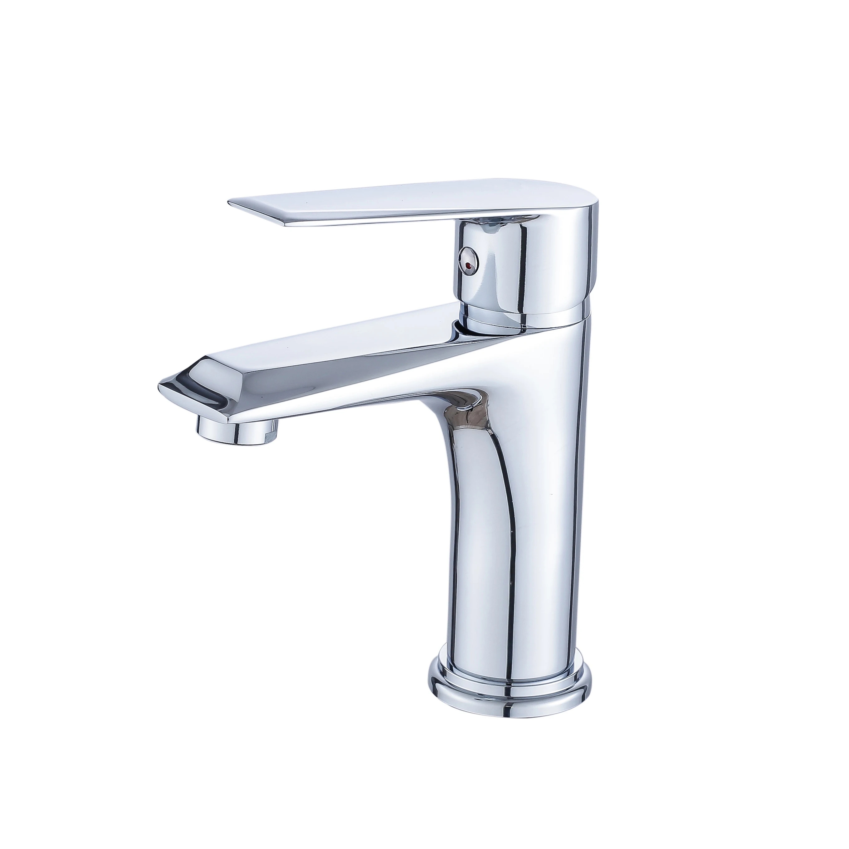 Modern Single Lever Wash Bathtub Basin Faucet With Copper Body Zinc Alloy Handle