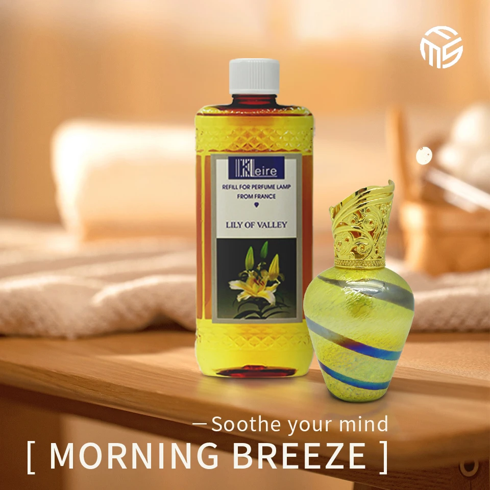 New Design essential oil catalytic Handmade glass fragrance lamp , catalytic fragrance lamp with capacity for home fragrance