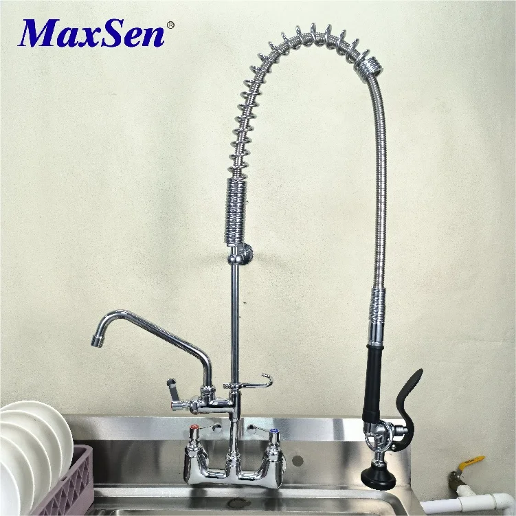 2023 Pre rinse Spray Handle Commercial Kitchen Prerinse arm Mixer Tap Spray Kitchen Faucet