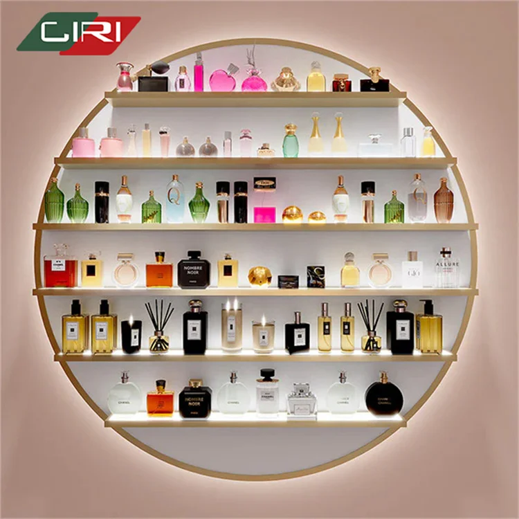 CIRl Get free samples Beauty salon cosmetic display stand cabinet paint simple modern special-shaped cosmetic furniture