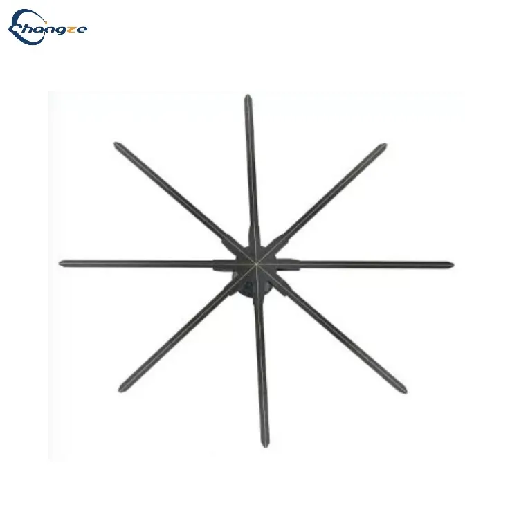 3d hologram fan 150cm Big 3d Holographic Display Machine 8 Blades Hologram Fan