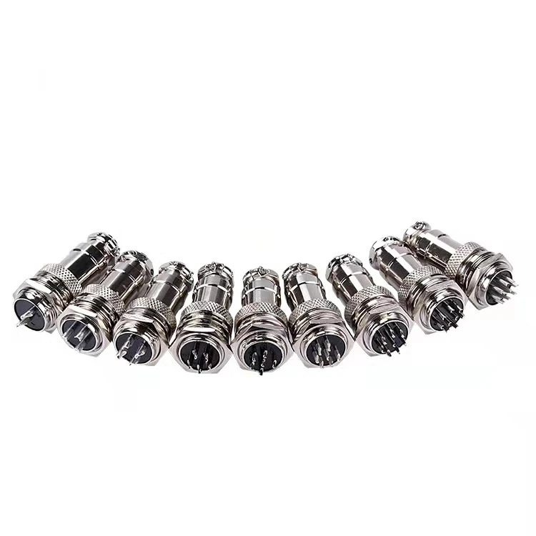 Manufacturers wholesale GX16 2 3 4 5 6 Pin Male to Female circular connector GX16 Connector