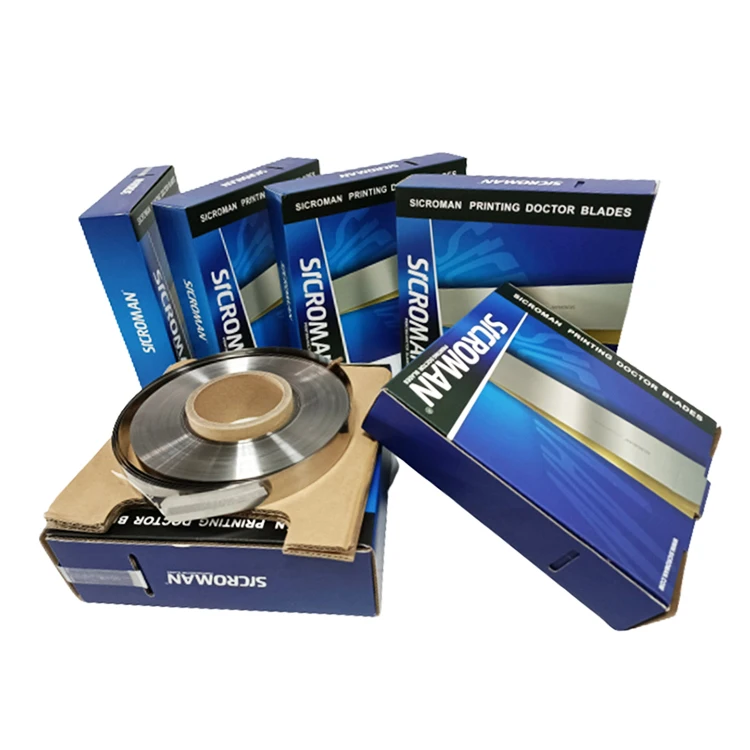 High Speed Carbon Steel Lamella Daetwyler Doctor Blade For Flexo Printing Machine