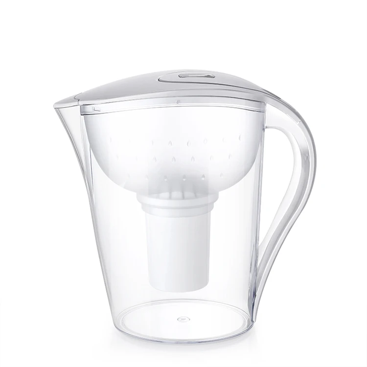 OEM Service China Factory 3.5L Jug 4 Stage Filtration including Activated Carbon Alkaline Portable Water Filter Pitcher