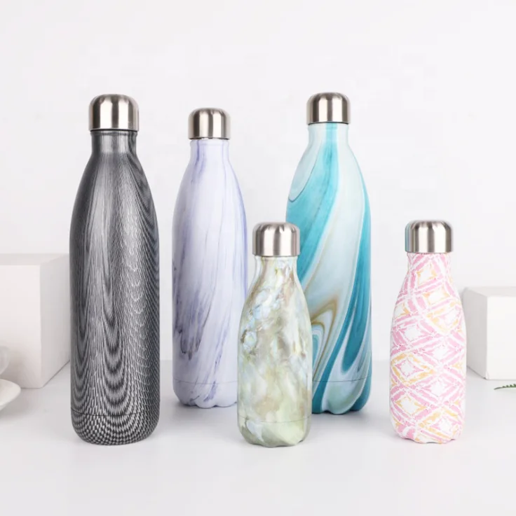 Hot selling 500ml single color insulated drinking water bottle stainless steel