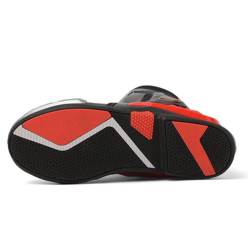 Custom Logo Motorbike Shoes Break Biker Waterproof Riding Shoes Manufacturers Leather Motorcycle Boots for Men