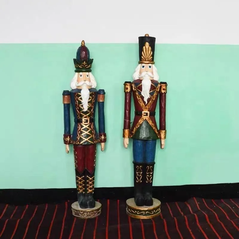 fiberglass nutcracker sculpture  sculpture nutcracker 180 cm nutcracker sculpture