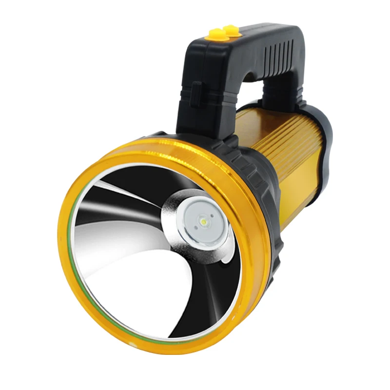 Aluminum alloy + ABS high-quality strong light mode LED ultra-long distance 1 km handheld searchlight