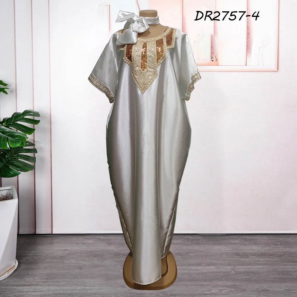 african muslim plus size sequins dresses dresses women lady elegant vintage with scarf