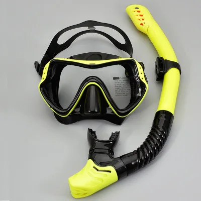 Full Face Snorkel Mask Snorkel Set Anti Fog Adult Professional 180 Degree View Go Pro Swim Scuba Diving Mask
