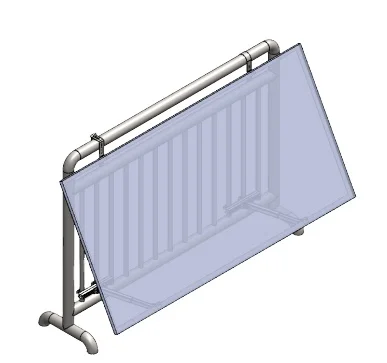 Легкий комплект солнечных батарей универсальная солнечная панель кронштейны для крепления балкона держатель солнечного модуля