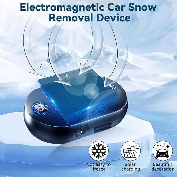 2024 New Electromagnetic Insulation Antifreeze Snow Removal Instrument Snow remover for cars