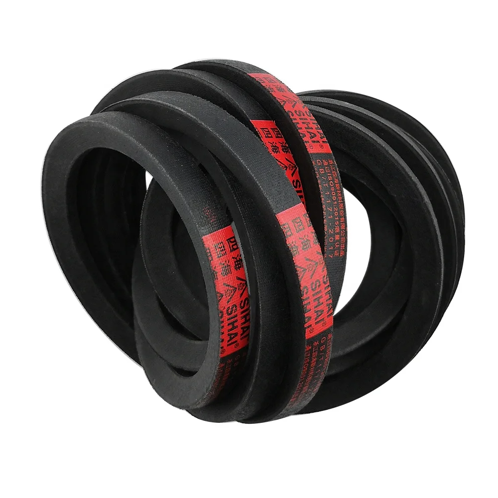 Wedge Wrapped M Type V-Belt Spc Industrial  Machines Rubber Driving Belt Deutz Narrow Small Bando V Belt