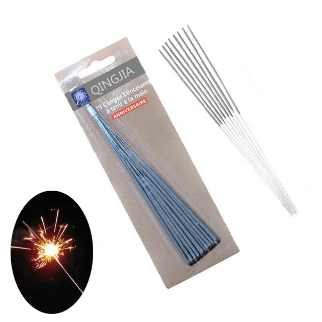 Birthday fireworks indoor wedding number heart shaped sparklers