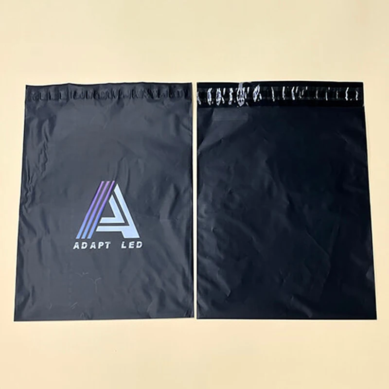 100% Biodegradable Compostable Cornstarch Poly Proimted corn Mailers Mailing Bags Usps parcel Zip bag bolsas compostables