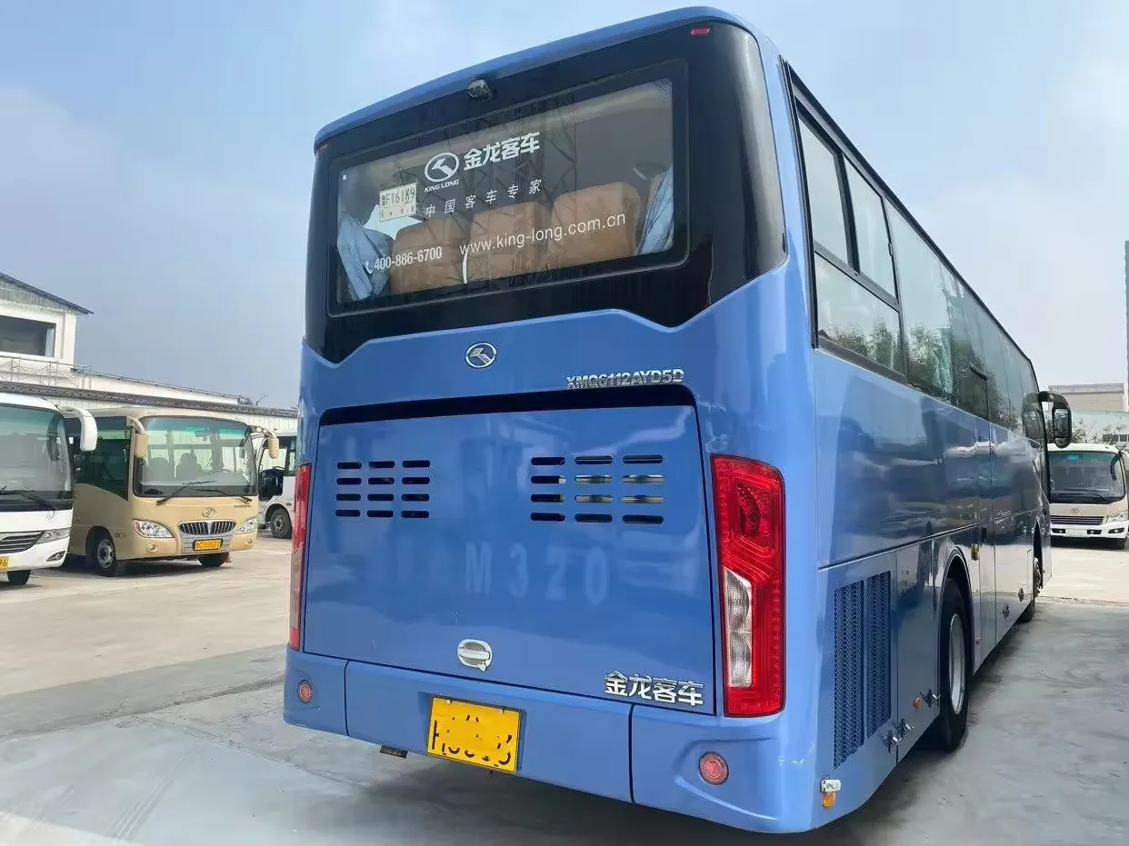 Best Selling Used Kinglong Bus XMQ6112 Kinglong Bus 49 Seats Kinglongs Buses for Sale in China