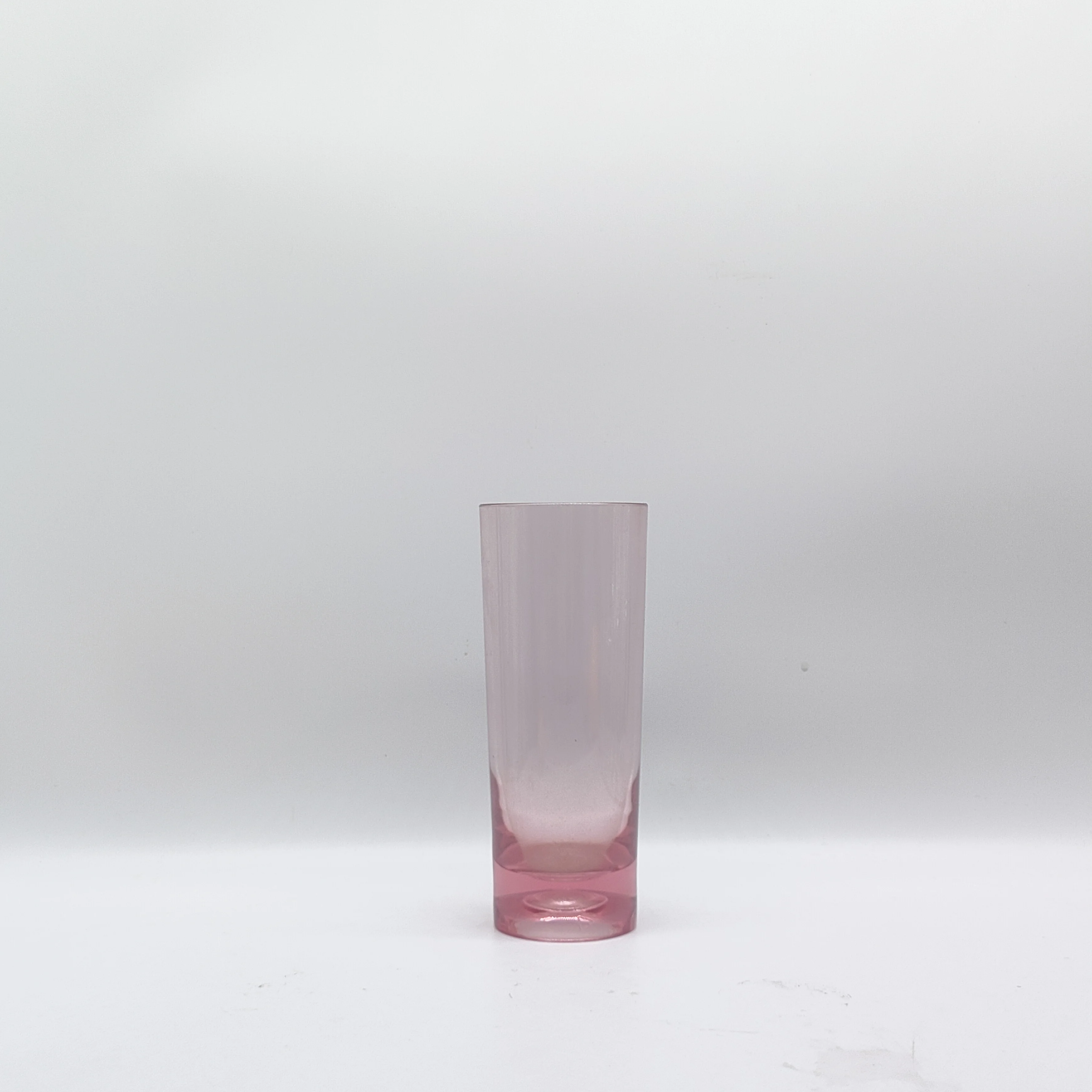 Factory Direct Sale Cheap Heavy Base HiBall Tall Milk Cup Water Juice Drinking Tumbler Transparent Plastic Cup For Restaurant