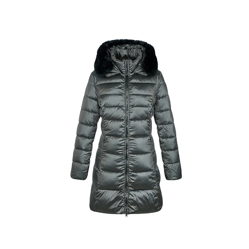 
Puffer Winter Outwear Warm Women Coat Padding Clothes Printed Overcoat Duck Down Quilted Jacket 