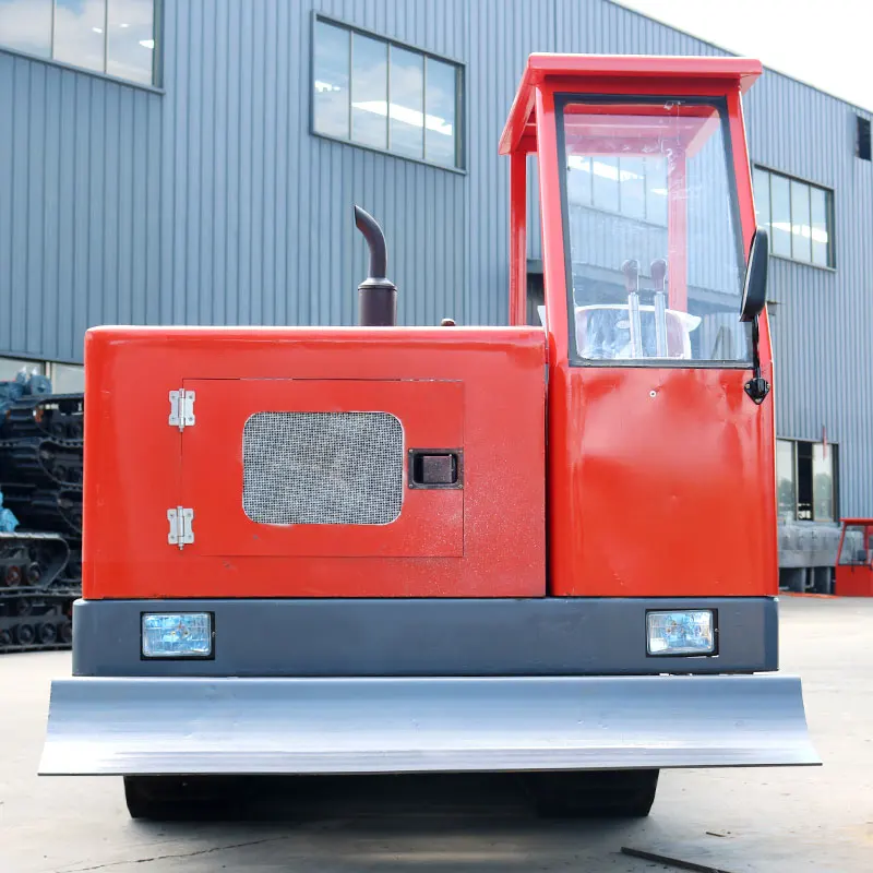 3.5 ton crawler dumper carrier with Bulldozer