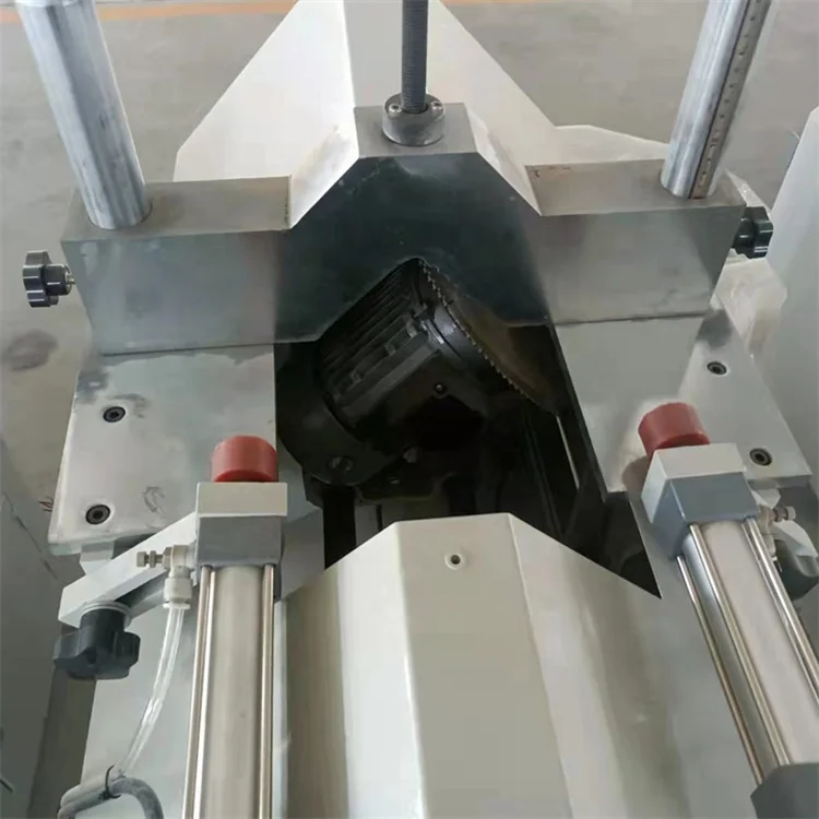 Pvc Window And Door Frame V Notch Cutting Saw Upvc Window Making Machine