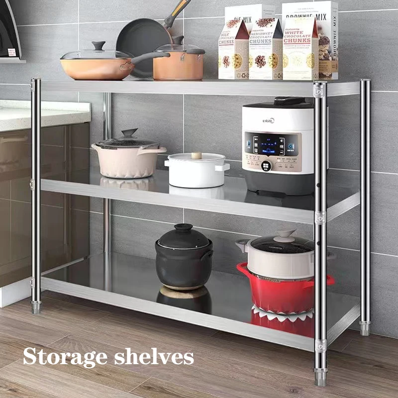 Heavy-Duty Metal Wire Shelf Unit 6 Large Storage Racks Adjustable Height Commercial Steel Storage Racks Hotel Restaurant Use