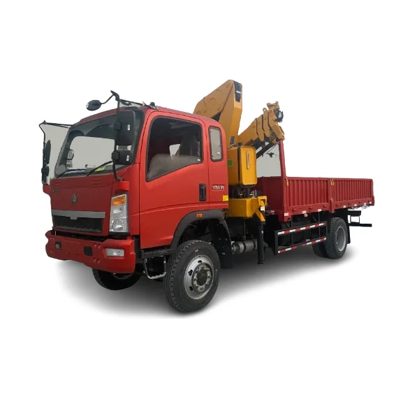 Hot Sale Manual For Floating Marine Deck 5 Tons Telescopic Boom Price Truck Mounted Crane