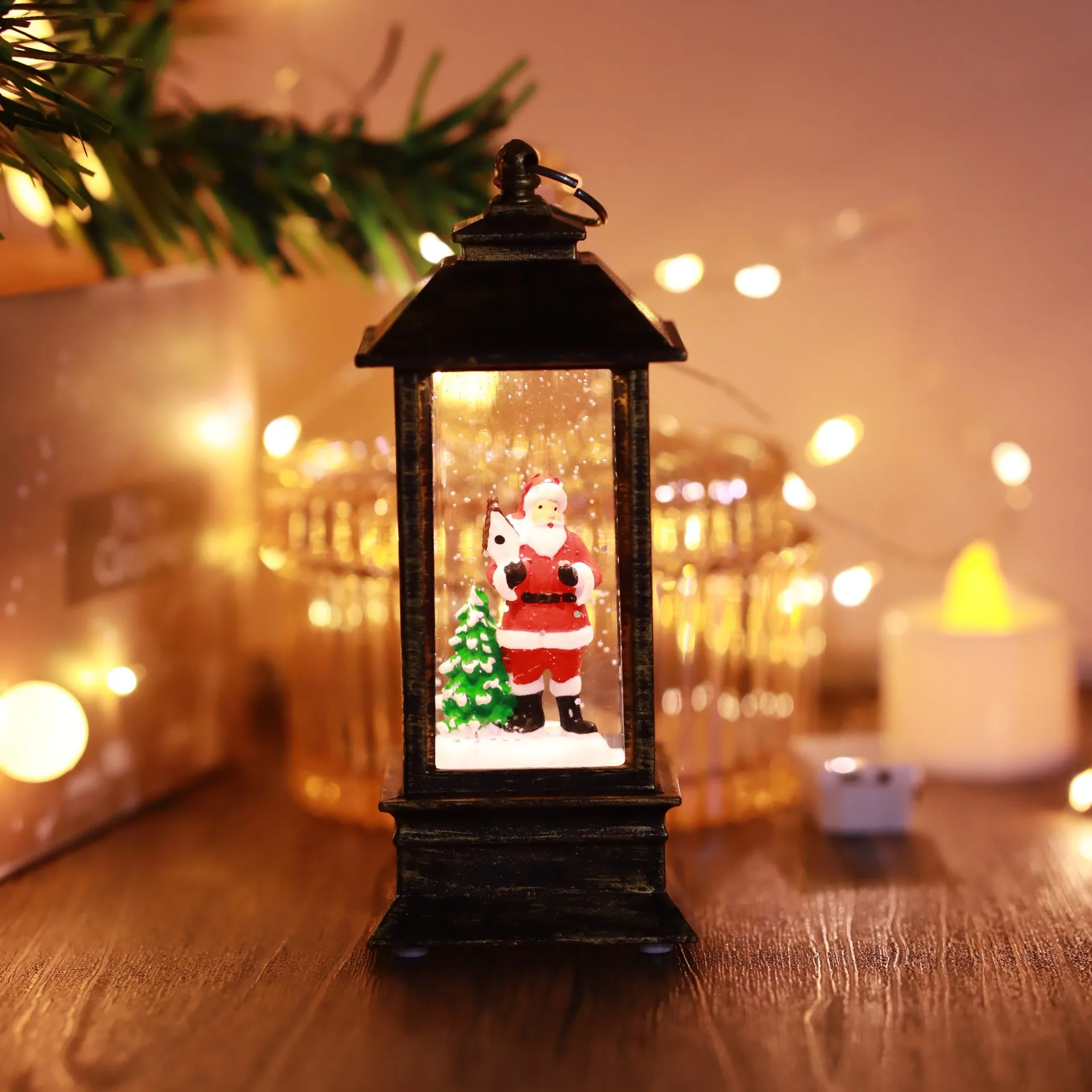Christmas outdoor decoration Santa Claus Snowman Light Merry Christmas Decor for Home Christmas Ornaments Tree Xmas Gift