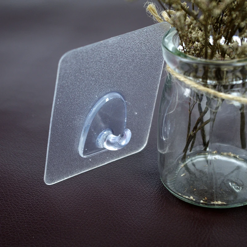 Пластиковый ПЭТ многоразовая силиконовая наклейка прочная стена экологически чистый крюк