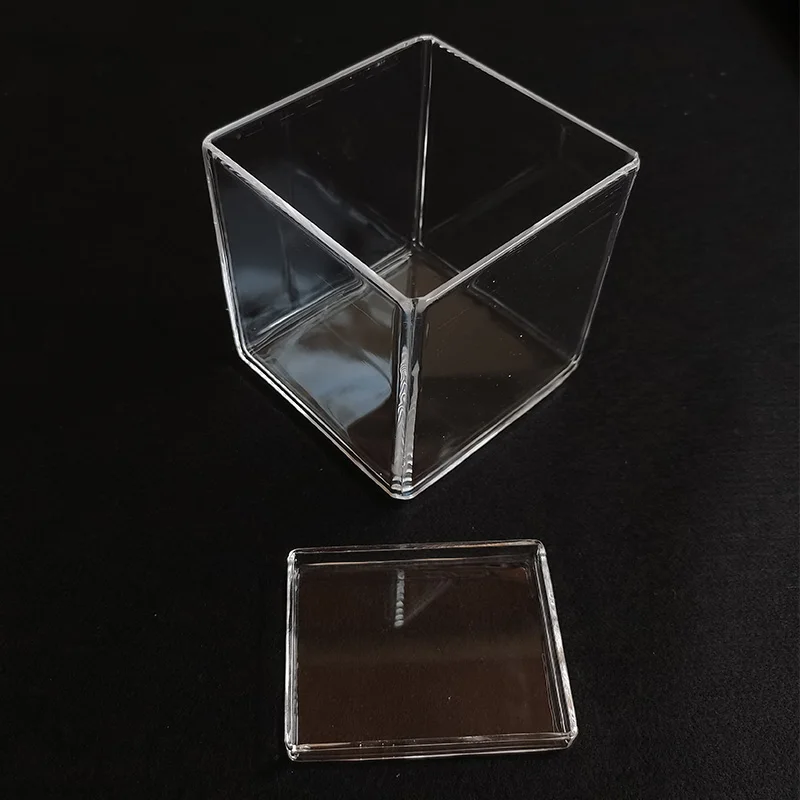 Hot selling recommended laboratory quartz instrument high temperature resistant quartz square cylinder