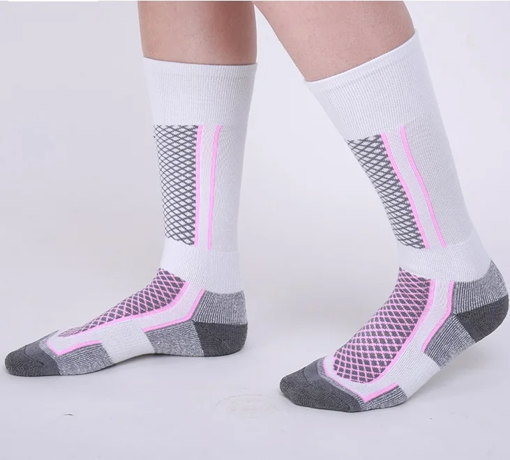 Hot sale long mountaineering ski socks outdoor thickened warm towel bottom sports socks for kids and adult