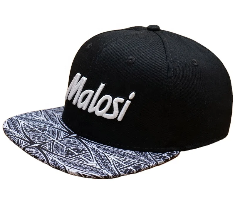 high quality 6 panel hats wholesale 3d puff embroidery oem odm custom yupoong snapback caps flat brim with sublimation printing