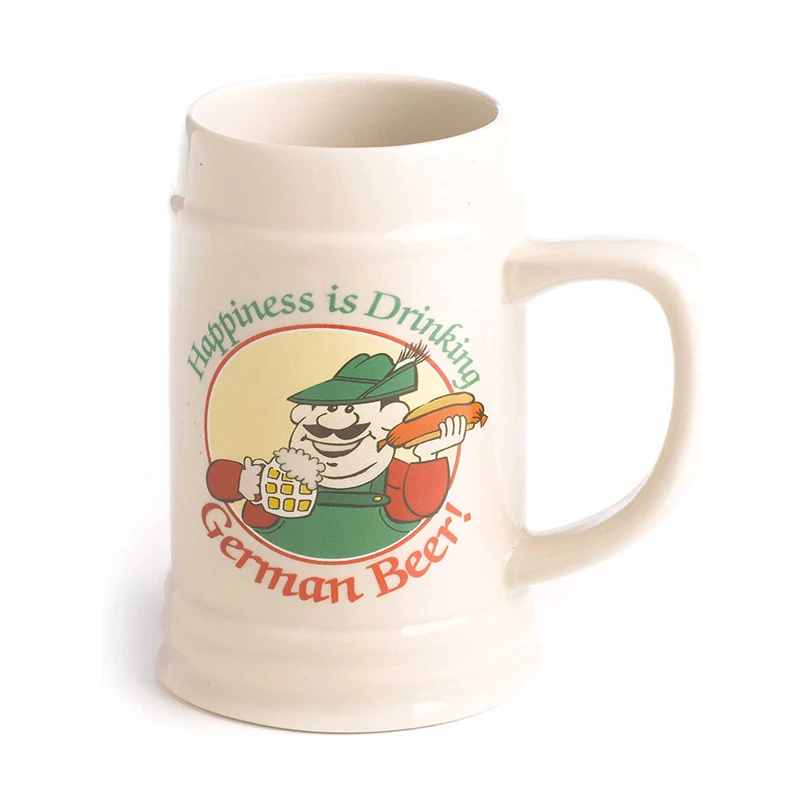 New online new custom ceramic 1L beer stein