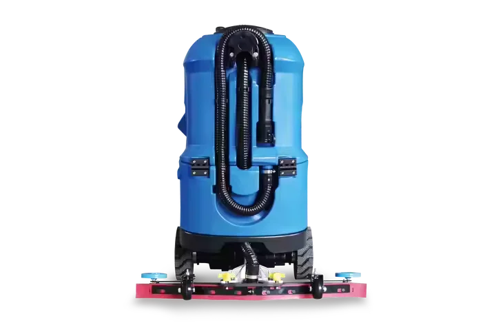 ARTRED Hand Push Scrubber Walk-Behind Street Electric Cleaner Manual Scrubber Airport Cleaner with CE Certificate