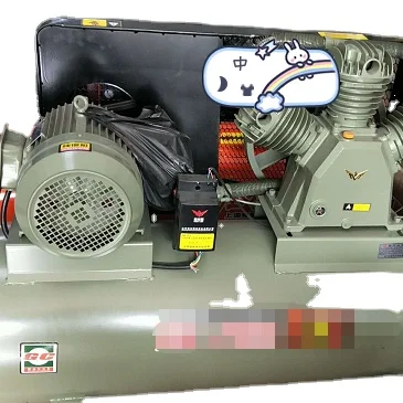 10 hp 7.5 kw  industrial high pressure belt drive air compressor